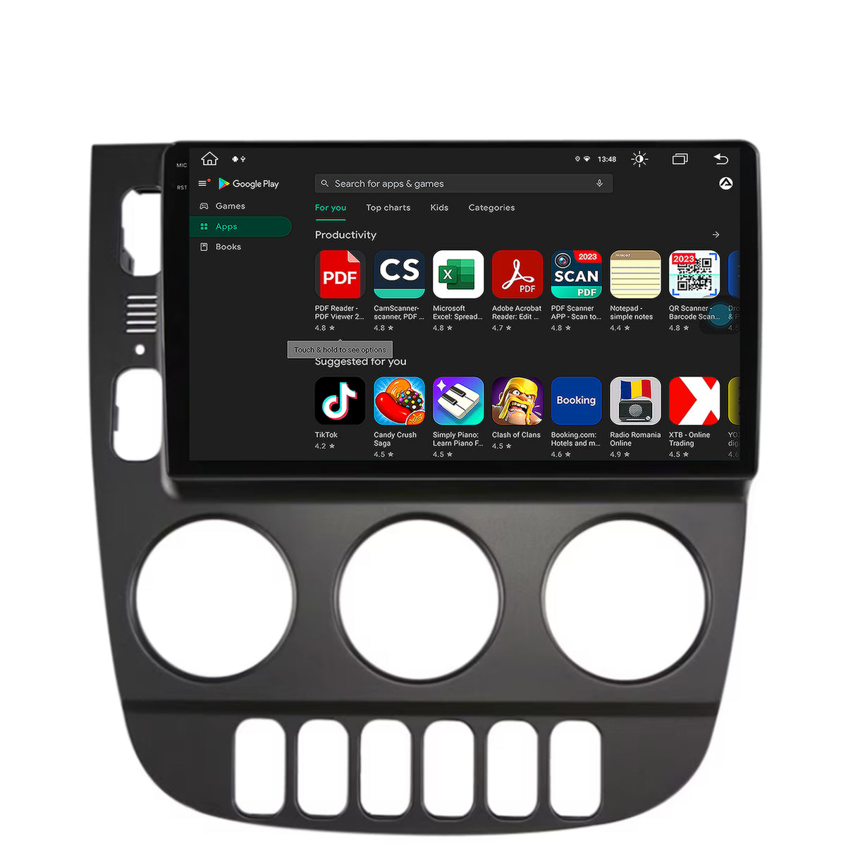 Navigatie Mercedes Benz ML W163 (1998-2005), Android, V-Octacore / 4GB RAM + 64GB ROM, 9.5 Inch - AD-BGV9004+AD-BGRKIT405V3