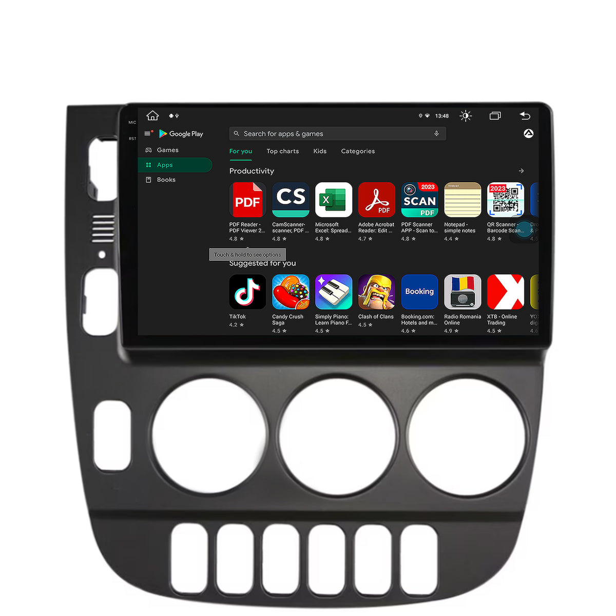 Navigatie Mercedes Benz ML W163 (1998-2005), Android, X-Octacore / 8GB RAM + 256GB ROM, 9.5 Inch - AD-BGX9008+AD-BGRKIT405V2