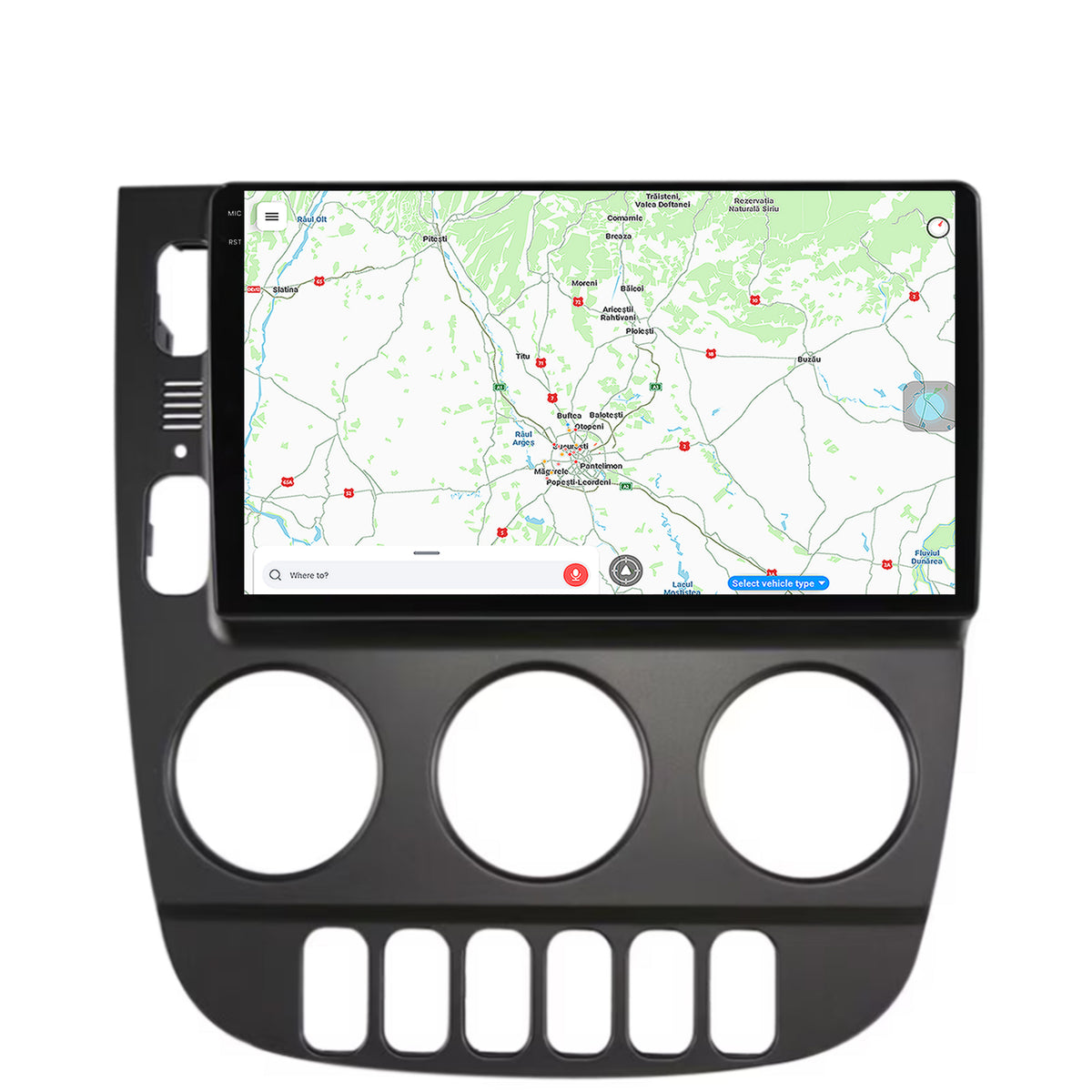 Navigatie Mercedes Benz ML W163 (1998-2005), Android, X-Octacore / 8GB RAM + 256GB ROM, 9.5 Inch - AD-BGX9008+AD-BGRKIT405V3