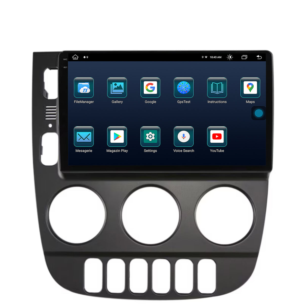 Navigatie Mercedes Benz ML W163 (1998-2005), Android, X-Octacore / 8GB RAM + 256GB ROM, 9.5 Inch - AD-BGX9008+AD-BGRKIT405V3