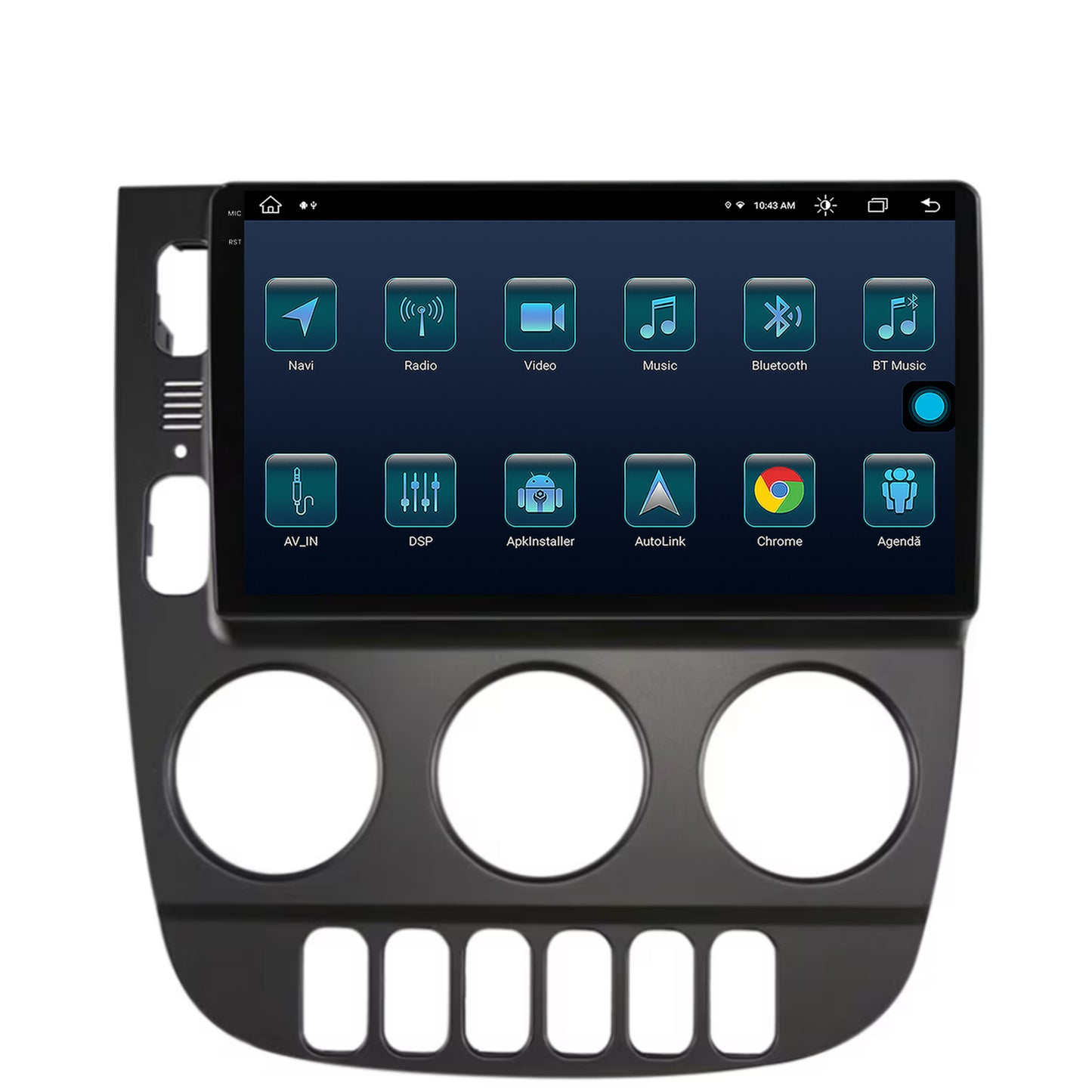 Navigatie Mercedes Benz ML W163 (1998-2005), Android, X-Octacore / 8GB RAM + 256GB ROM, 9.5 Inch - AD-BGX9008+AD-BGRKIT405V3