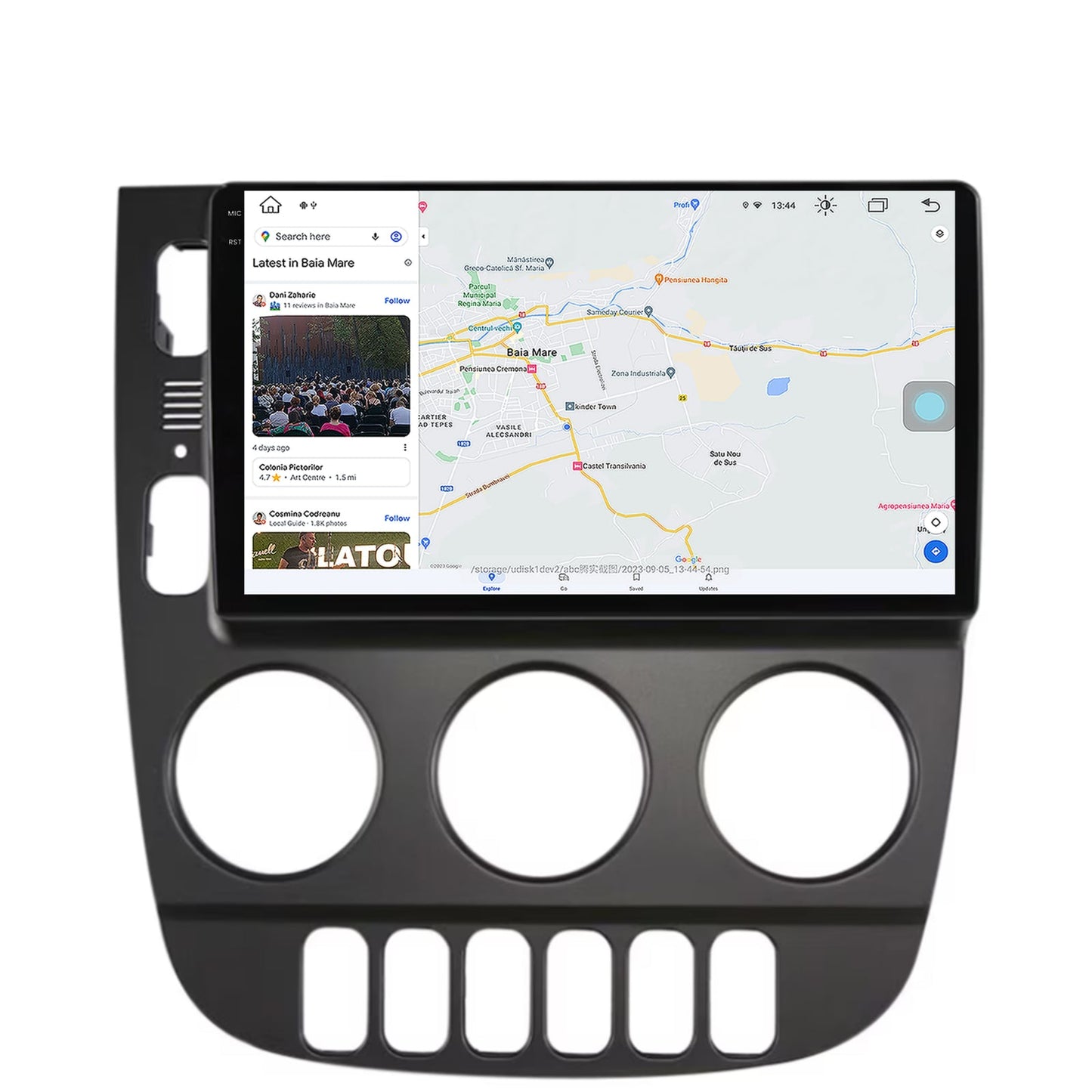 Navigatie Mercedes Benz ML W163 (1998-2005), Android, X-Octacore / 8GB RAM + 256GB ROM, 9.5 Inch - AD-BGX9008+AD-BGRKIT405V3