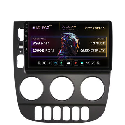 Navigatie Mercedes Benz ML W163 (1998-2005), Android, Z-Octacore / 8GB RAM + 256GB ROM, 9 Inch - AD-BGZ9008+AD-BGRKIT405V3