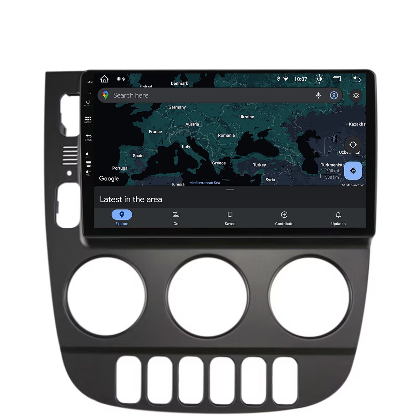 Navigatie Mercedes Benz ML W163 (1998-2005), Android, Z-Octacore / 8GB RAM + 256GB ROM, 9 Inch - AD-BGZ9008+AD-BGRKIT405V3