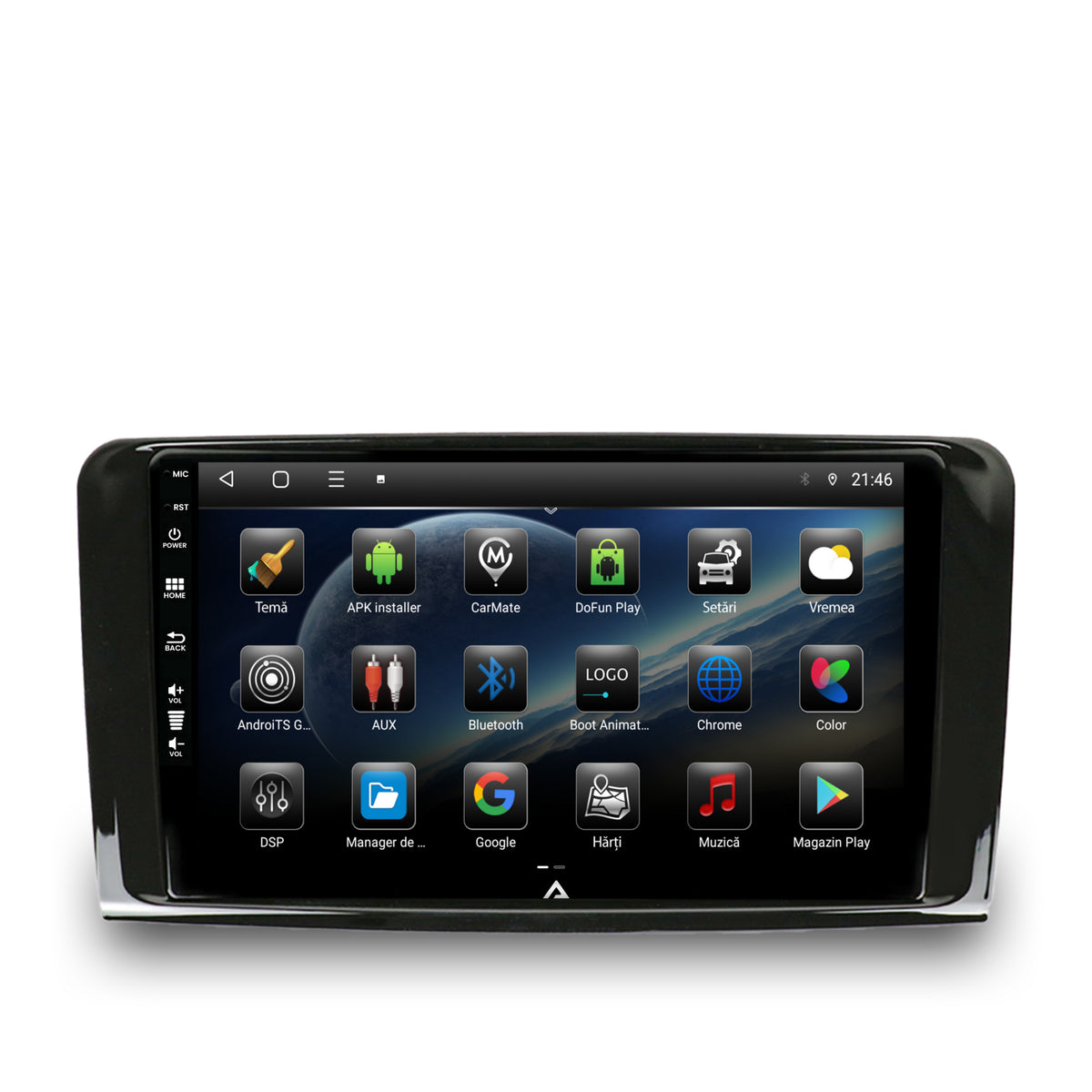 Navigatie Mercedes Benz ML W164 / GL X164, Android, P-Octacore / 2GB RAM + 32GB ROM, 9 Inch - AD-BGP9002+AD-BGRKIT405