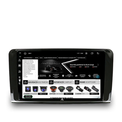 Navigatie Mercedes Benz ML W164 / GL X164, Android, Z-Octacore / 8GB RAM + 256GB ROM, 9 Inch - AD-BGZ9008+AD-BGRKIT405