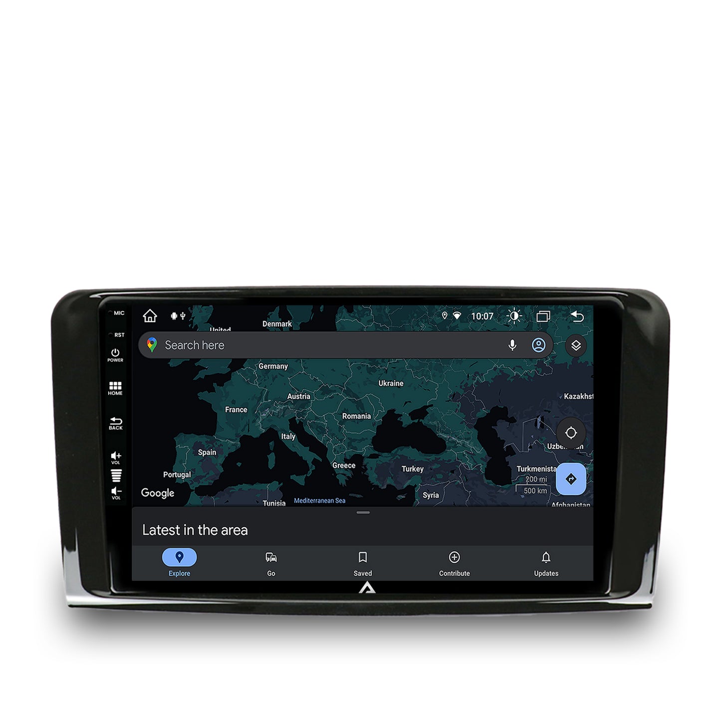 Navigatie Mercedes Benz ML W164 / GL X164, Android, Z-Octacore / 8GB RAM + 256GB ROM, 9 Inch - AD-BGZ9008+AD-BGRKIT405