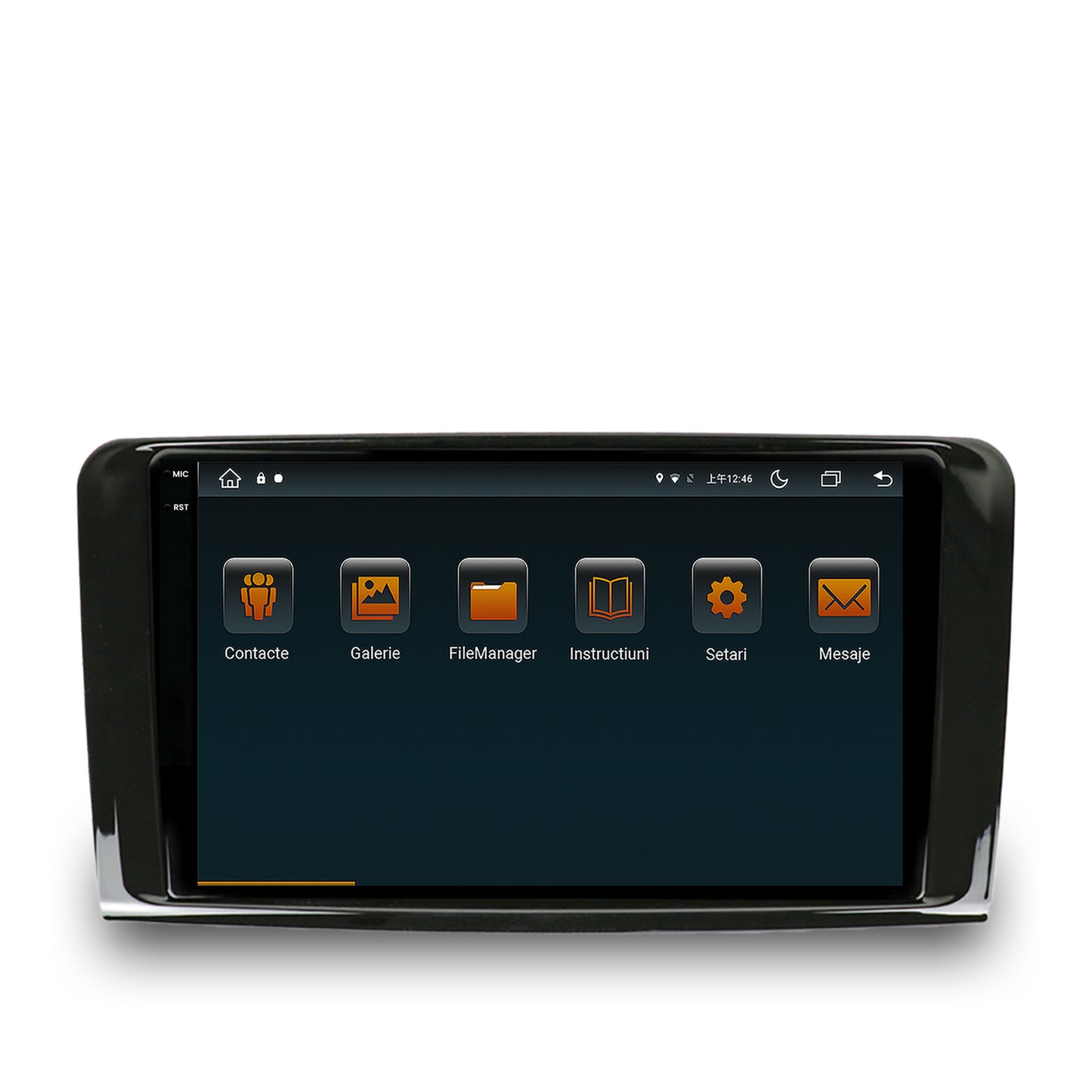 Navigatie Mercedes Benz ML W164 / GL X164, Android, V-Octacore / 4GB RAM + 64GB ROM, 9.5 Inch - AD-BGV9004+AD-BGRKIT405