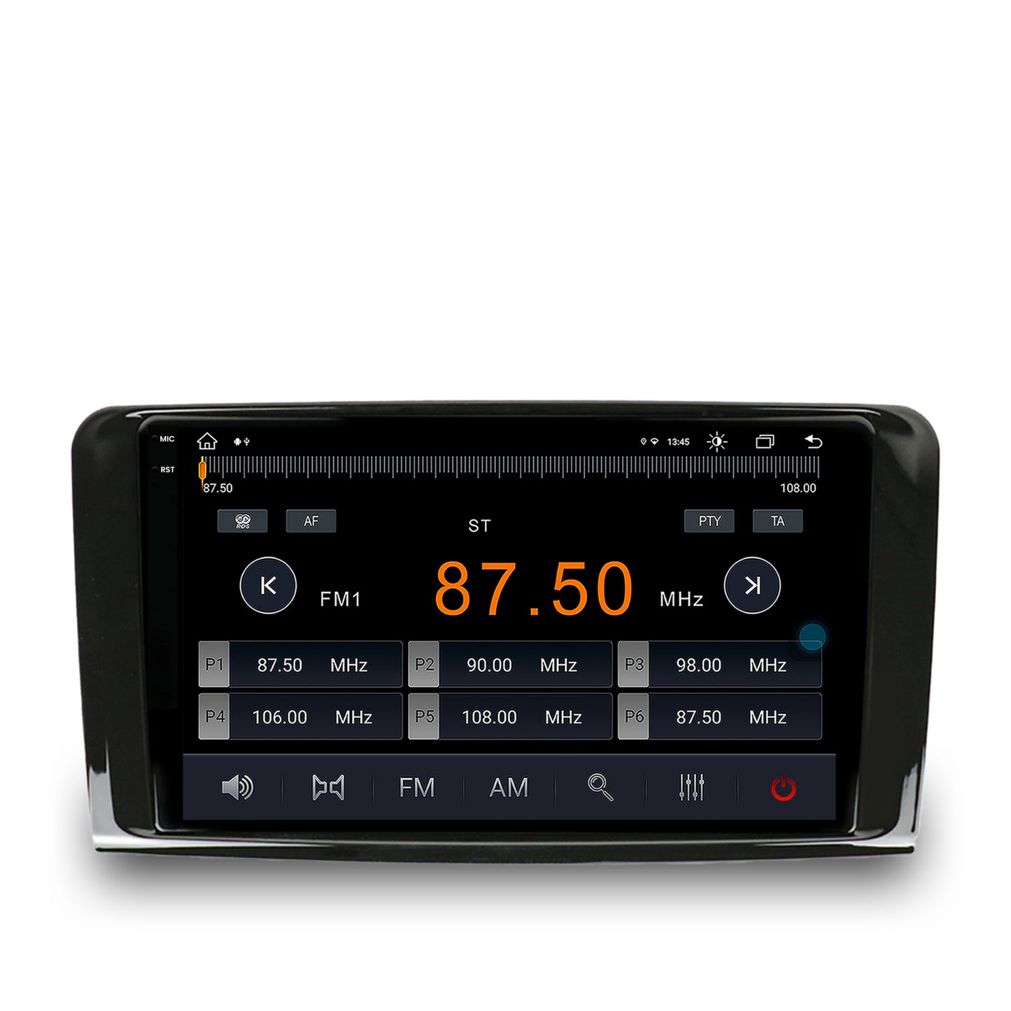 Navigatie Mercedes Benz ML W164 / GL X164, Android, V-Octacore / 4GB RAM + 64GB ROM, 9.5 Inch - AD-BGV9004+AD-BGRKIT405