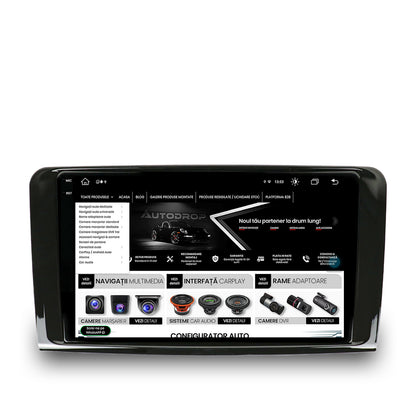 Navigatie Mercedes Benz ML W164 / GL X164, Android, V-Octacore / 4GB RAM + 64GB ROM, 9.5 Inch - AD-BGV9004+AD-BGRKIT405