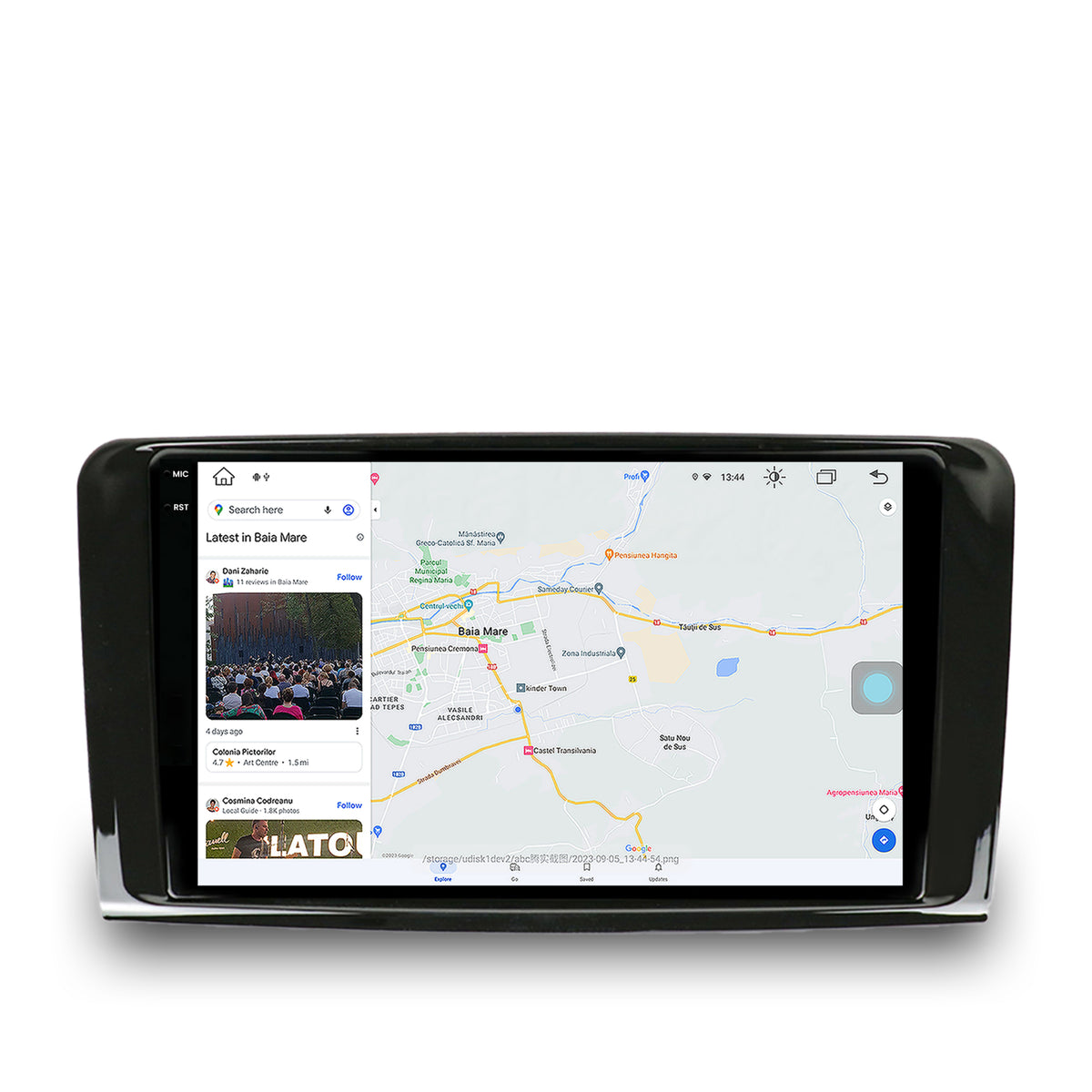 Navigatie Mercedes Benz ML W164 / GL X164, Android, X-Octacore / 8GB RAM + 256GB ROM, 9.5 Inch - AD-BGX9008+AD-BGRKIT405