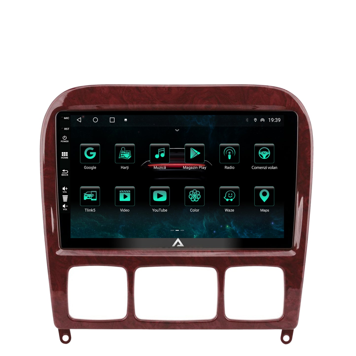 Navigatie Mercedes Benz S-Class (1998-2005), Android, A-Octacore / 4GB RAM + 64GB ROM, 9 Inch - AD-BGA9004+AD-BGRKIT408