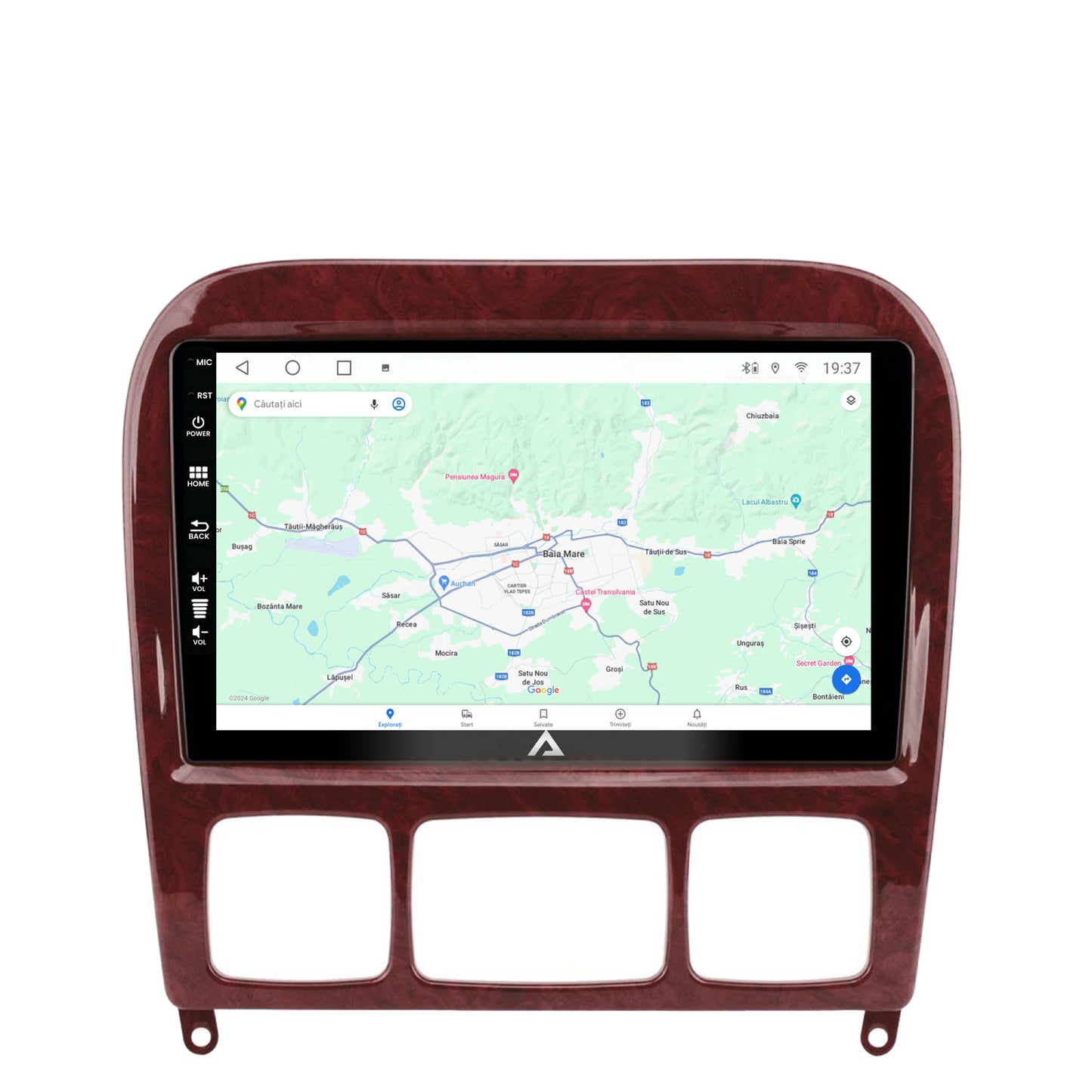 Navigatie Mercedes Benz S-Class (1998-2005), Android, A-Octacore / 4GB RAM + 64GB ROM, 9 Inch - AD-BGA9004+AD-BGRKIT408