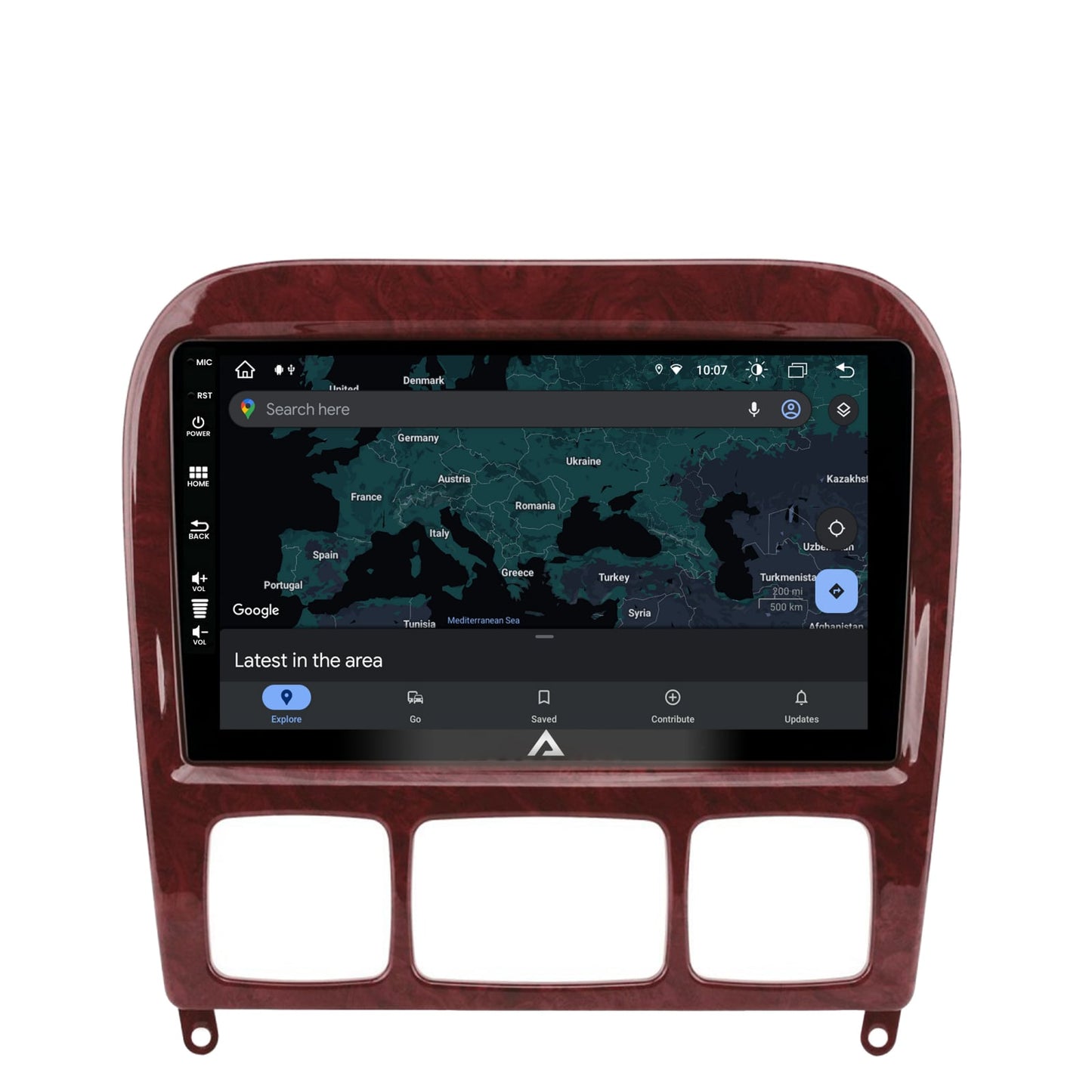 Navigatie Mercedes Benz S-Class (1998-2005), Android, Z-Octacore / 8GB RAM + 256GB ROM, 9 Inch - AD-BGZ9008+AD-BGRKIT408