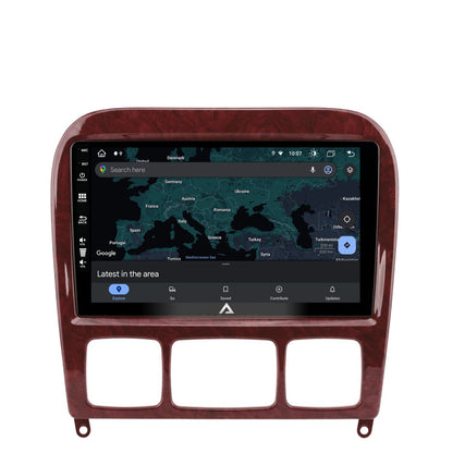 Navigatie Mercedes Benz S-Class (1998-2005), Android, Z-Octacore / 8GB RAM + 256GB ROM, 9 Inch - AD-BGZ9008+AD-BGRKIT408