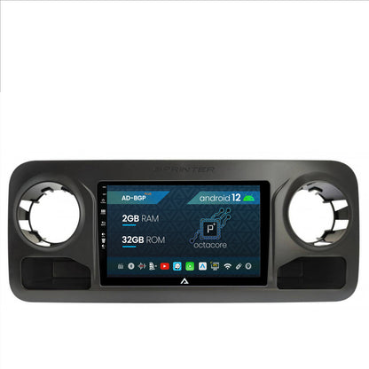 Navigatie Mercedes Benz Sprinter (2018+), Android, P-Octacore / 2GB RAM + 32GB ROM, 10.1 Inch - AD-BGP10002+AD-BGRKIT407V2