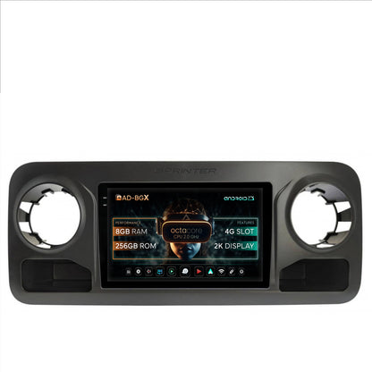Navigatie Mercedes Benz Sprinter (2018+), Android, X-Octacore / 8GB RAM + 256GB ROM, 10.36 Inch - AD-BGX10008+AD-BGRKIT407V2