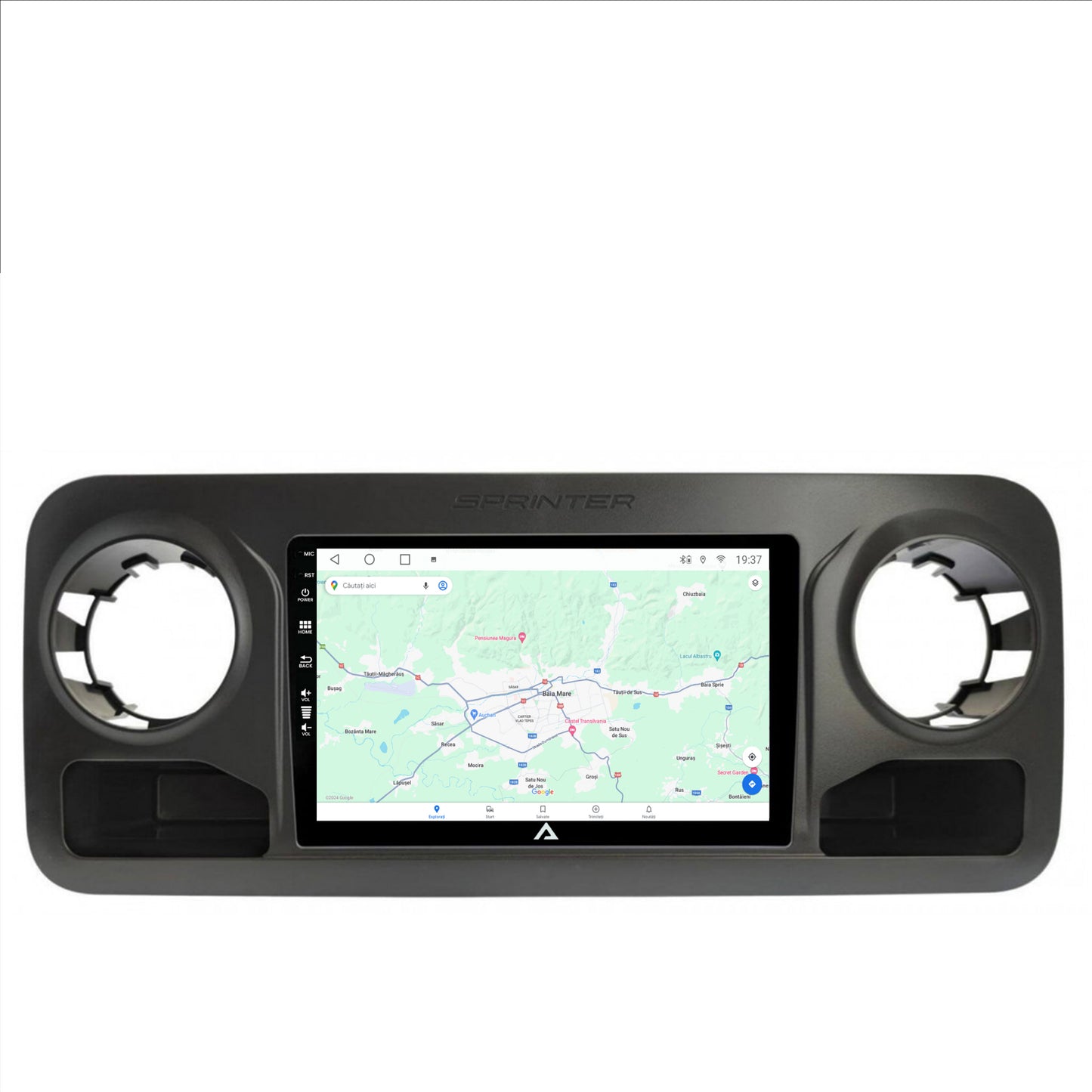 Navigatie Mercedes Benz Sprinter, Android, A-Octacore / 4GB RAM + 64GB ROM, 10.1 Inch - AD-BGA10004+AD-BGRKIT407v2