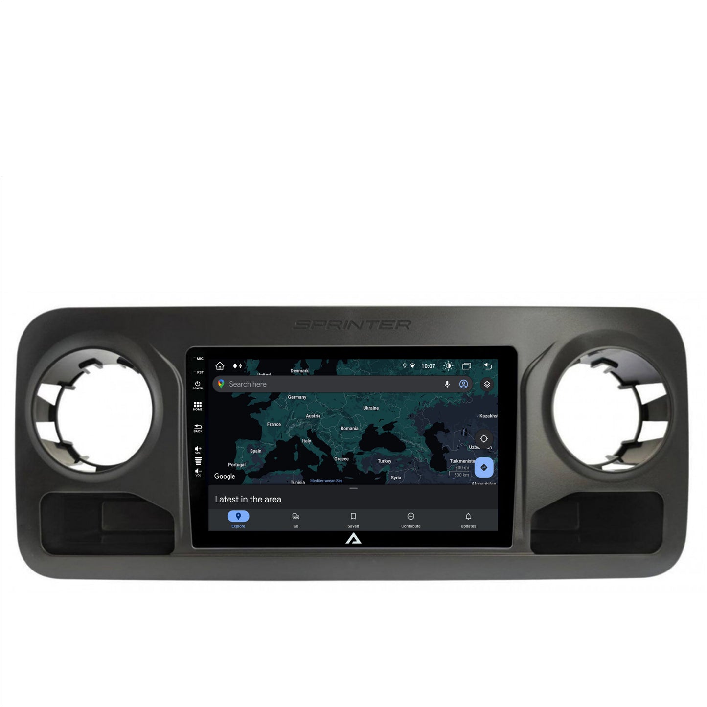 Navigatie Mercedes Benz Sprinter (2018+), Android, Z-Octacore / 8GB RAM + 256GB ROM, 10.1 Inch - AD-BGZ10008+AD-BGRKIT407V2