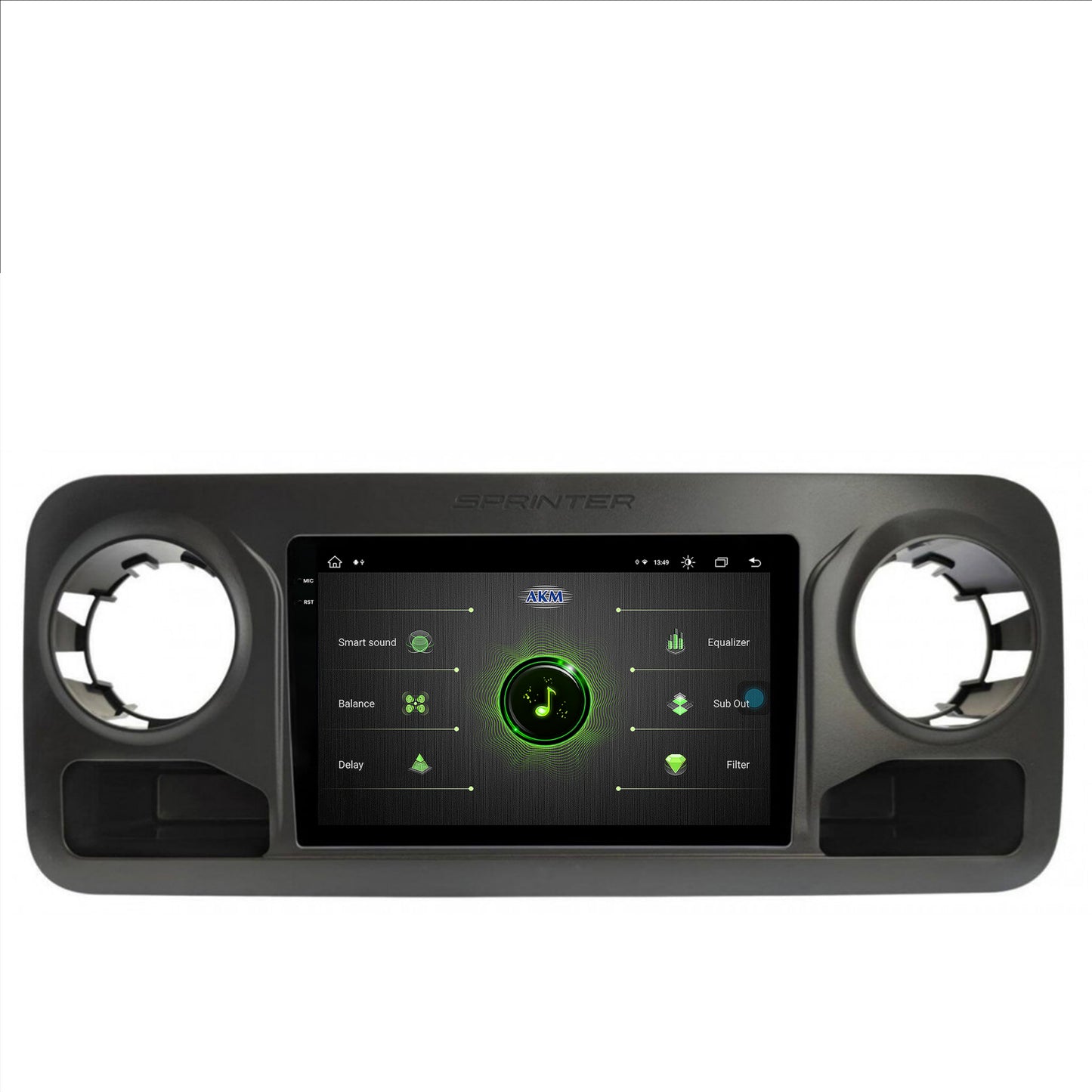 Navigatie Mercedes Benz Sprinter (2018+), Android, V-Octacore / 4GB RAM + 64GB ROM, 10.36 Inch - AD-BGV10004+AD-BGRKIT407V2