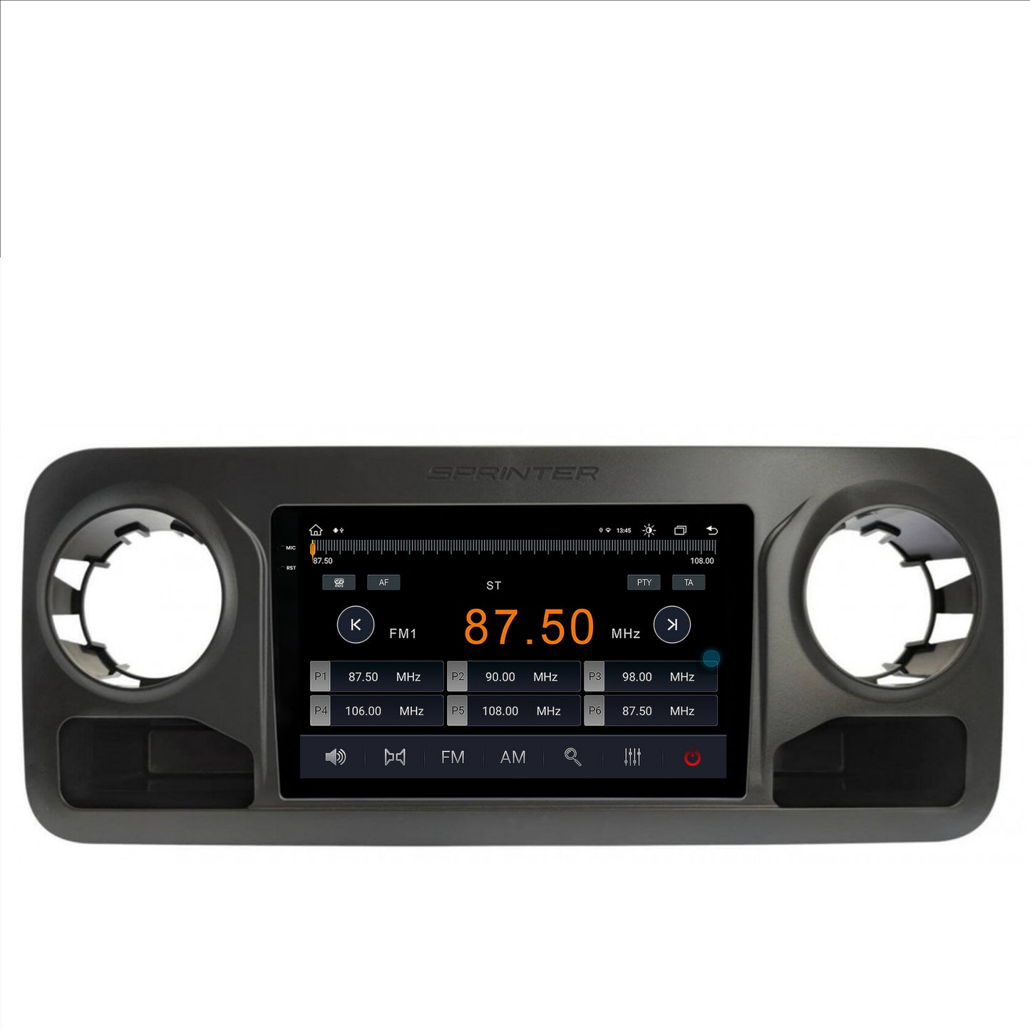 Navigatie Mercedes Benz Sprinter (2018+), Android, V-Octacore / 4GB RAM + 64GB ROM, 10.36 Inch - AD-BGV10004+AD-BGRKIT407V2