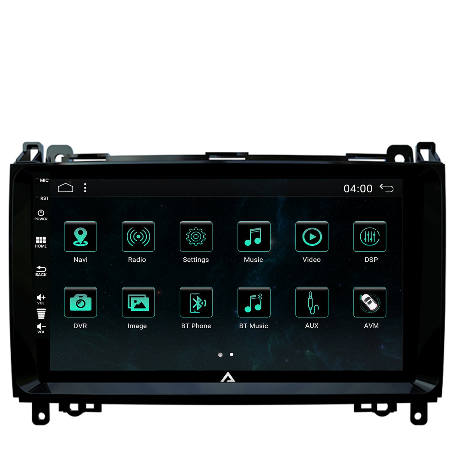 Navigatie Mercedes Benz Sprinter, Viano, Vito, A/B Class, Crafter, Android, A-Octacore / 4GB RAM + 64GB ROM, 9 Inch - AD-BGA9004+AD-BGRKIT407