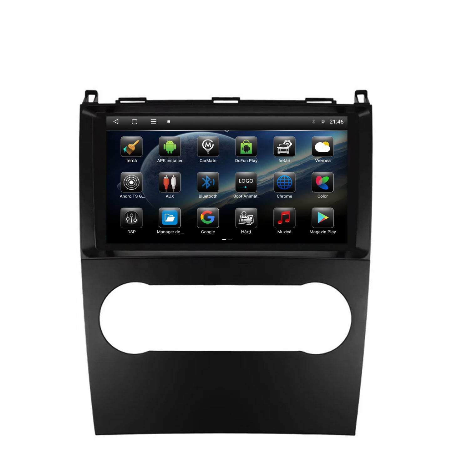 Navigatie Mercedes Benz A/B Class (2004-2011), Android, E-Octacore / 2GB RAM + 32GB ROM, 9 Inch - AD-BGE9002+AD-BGRKIT420