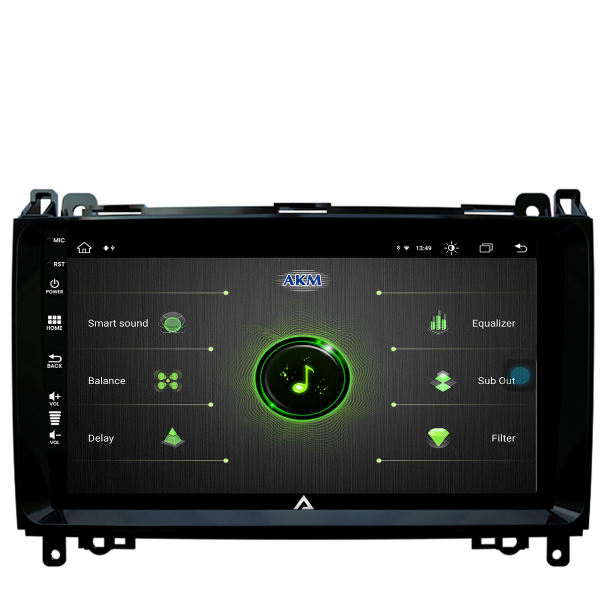 Navigatie Mercedes Benz Sprinter, Viano, Vito, A/B Class, Crafter, Android, Z-Octacore / 8GB RAM + 256GB ROM, 9 Inch - AD-BGZ9008+AD-BGRKIT407