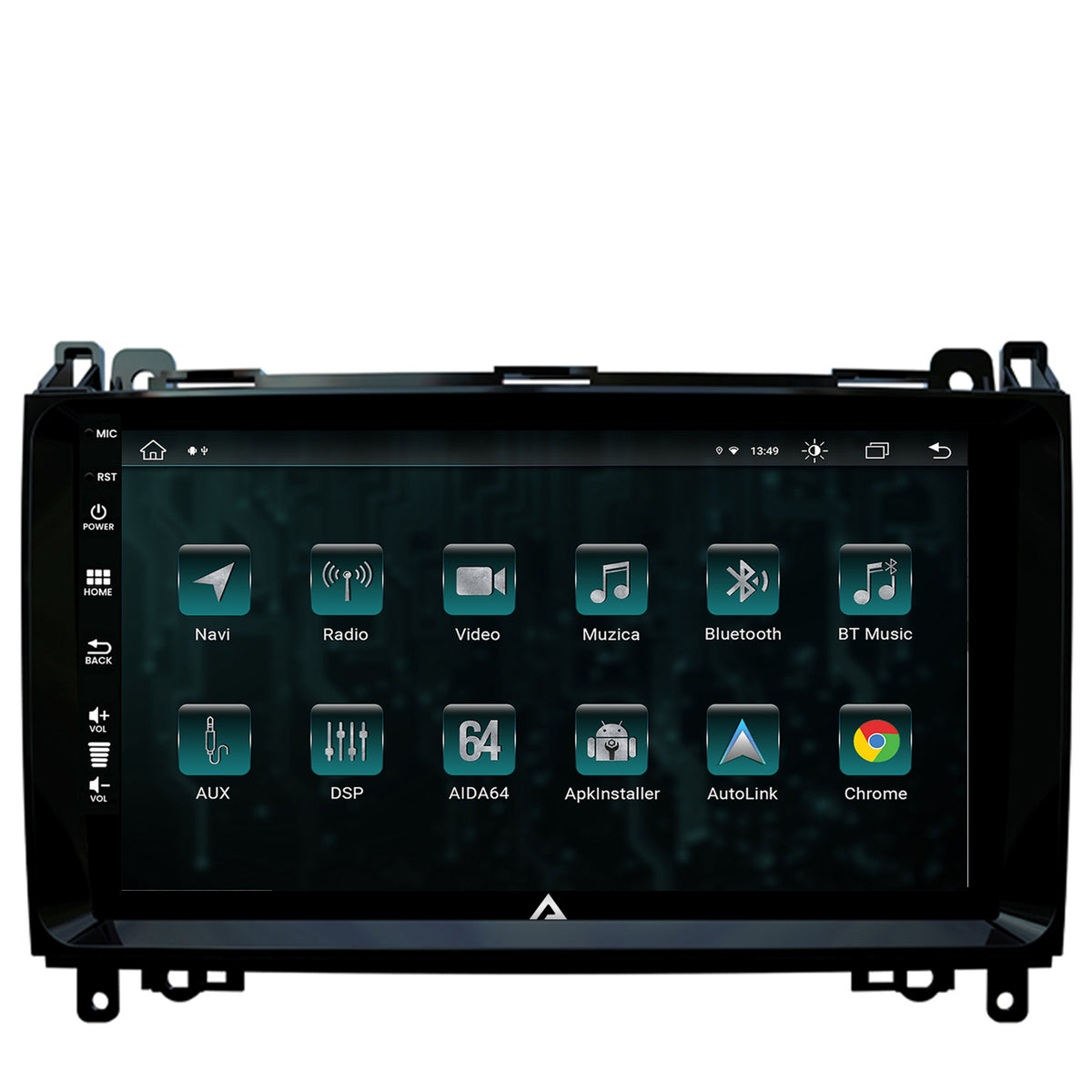 Navigatie Mercedes Benz Sprinter, Viano, Vito, A/B Class, Crafter, Android, Z-Octacore / 8GB RAM + 256GB ROM, 9 Inch - AD-BGZ9008+AD-BGRKIT407
