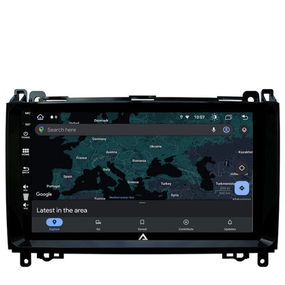 Navigatie Mercedes Benz Sprinter, Viano, Vito, A/B Class, Crafter, Android, Z-Octacore / 8GB RAM + 256GB ROM, 9 Inch - AD-BGZ9008+AD-BGRKIT407