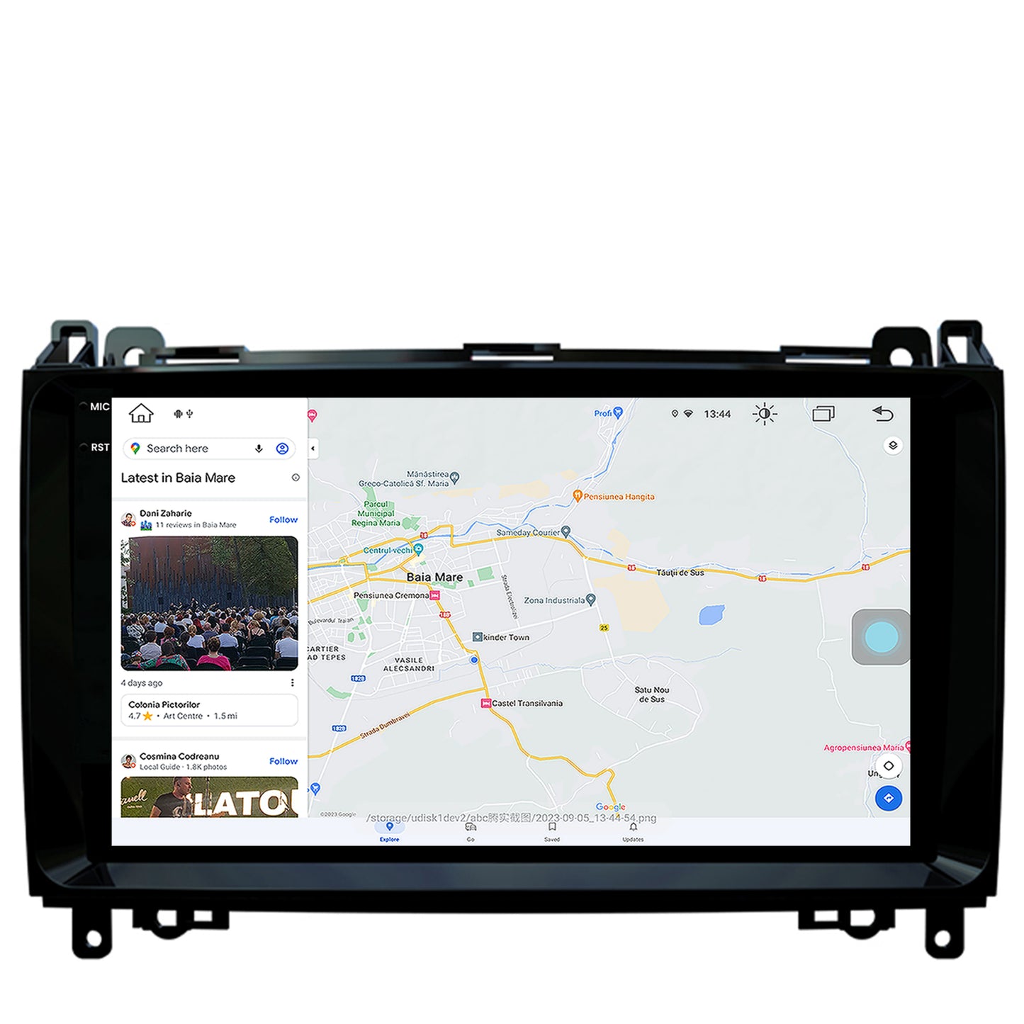 Navigatie Mercedes Benz Sprinter, Viano, Vito, A/B Class, Crafter, Android, V-Octacore / 4GB RAM + 64GB ROM, 9.5 Inch - AD-BGV9004+AD-BGRKIT407