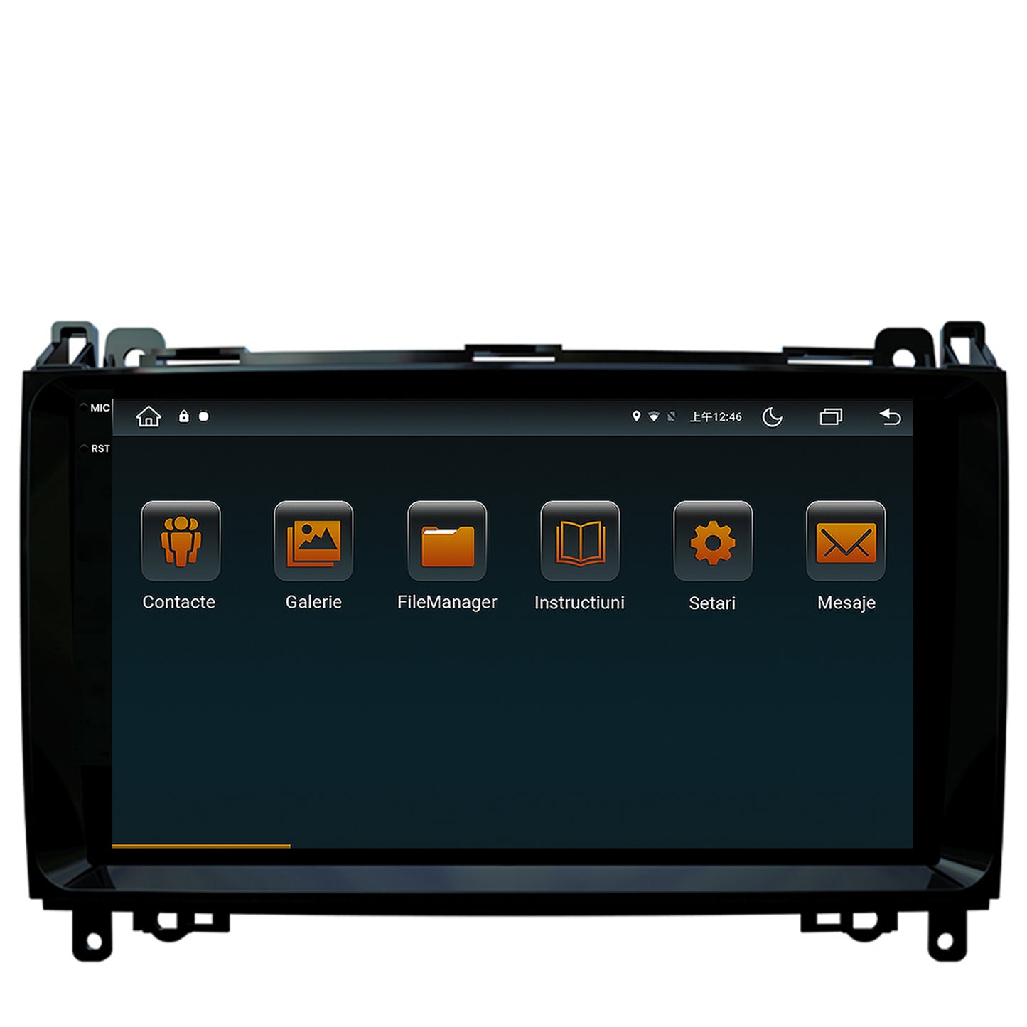Navigatie Mercedes Benz Sprinter, Viano, Vito, A/B Class, Crafter, Android, V-Octacore / 4GB RAM + 64GB ROM, 9.5 Inch - AD-BGV9004+AD-BGRKIT407