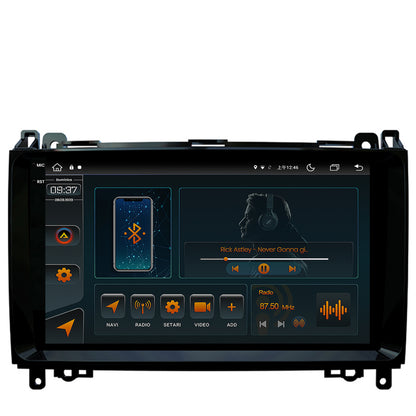 Navigatie Mercedes Benz Sprinter, Viano, Vito, A/B Class, Crafter, Android, V-Octacore / 4GB RAM + 64GB ROM, 9.5 Inch - AD-BGV9004+AD-BGRKIT407