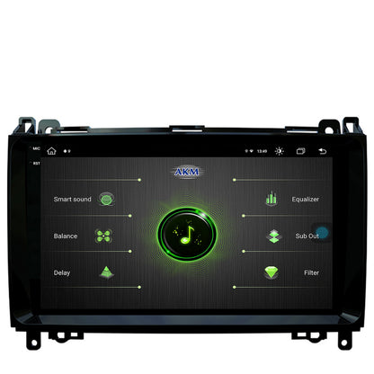 Navigatie Mercedes Benz Sprinter, Viano, Vito, A/B Class, Crafter, Android, V-Octacore / 4GB RAM + 64GB ROM, 9.5 Inch - AD-BGV9004+AD-BGRKIT407