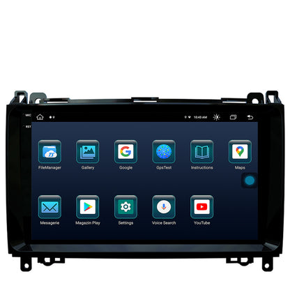 Navigatie Mercedes Benz Sprinter, Viano, Vito, A/B Class, Crafter, Android, X-Octacore / 8GB RAM + 256GB ROM, 9.5 Inch - AD-BGX9008+AD-BGRKIT407