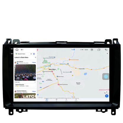 Navigatie Mercedes Benz Sprinter, Viano, Vito, A/B Class, Crafter, Android, X-Octacore / 8GB RAM + 256GB ROM, 9.5 Inch - AD-BGX9008+AD-BGRKIT407