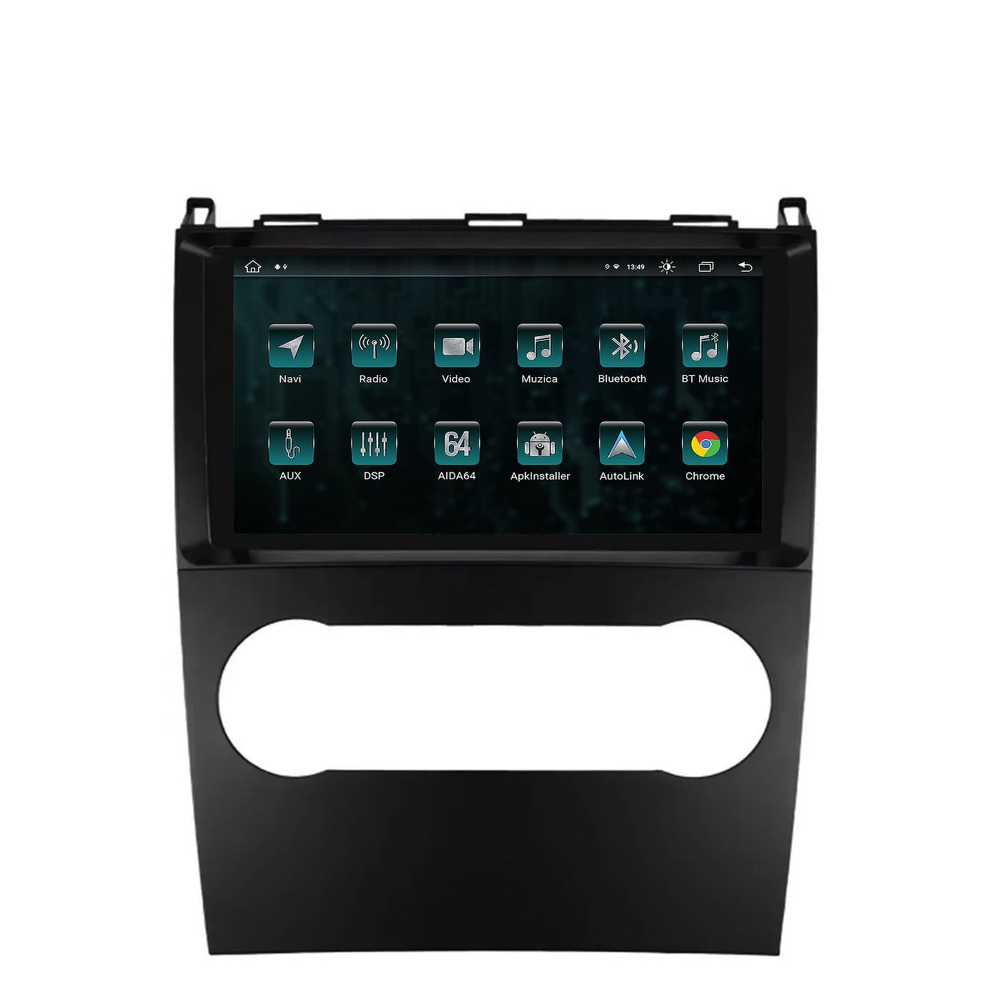 Navigatie Mercedes Benz A/B Class (2004-2011), Android, Z-Octacore / 8GB RAM + 256GB ROM, 9 Inch - AD-BGZ9008+AD-BGRKIT420