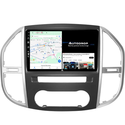 Navigatie Mercedes Benz Vito (2016+), Android, P-Octacore / 2GB RAM + 32GB ROM, 10.1 Inch - AD-BGP10002+AD-BGRKIT407v3