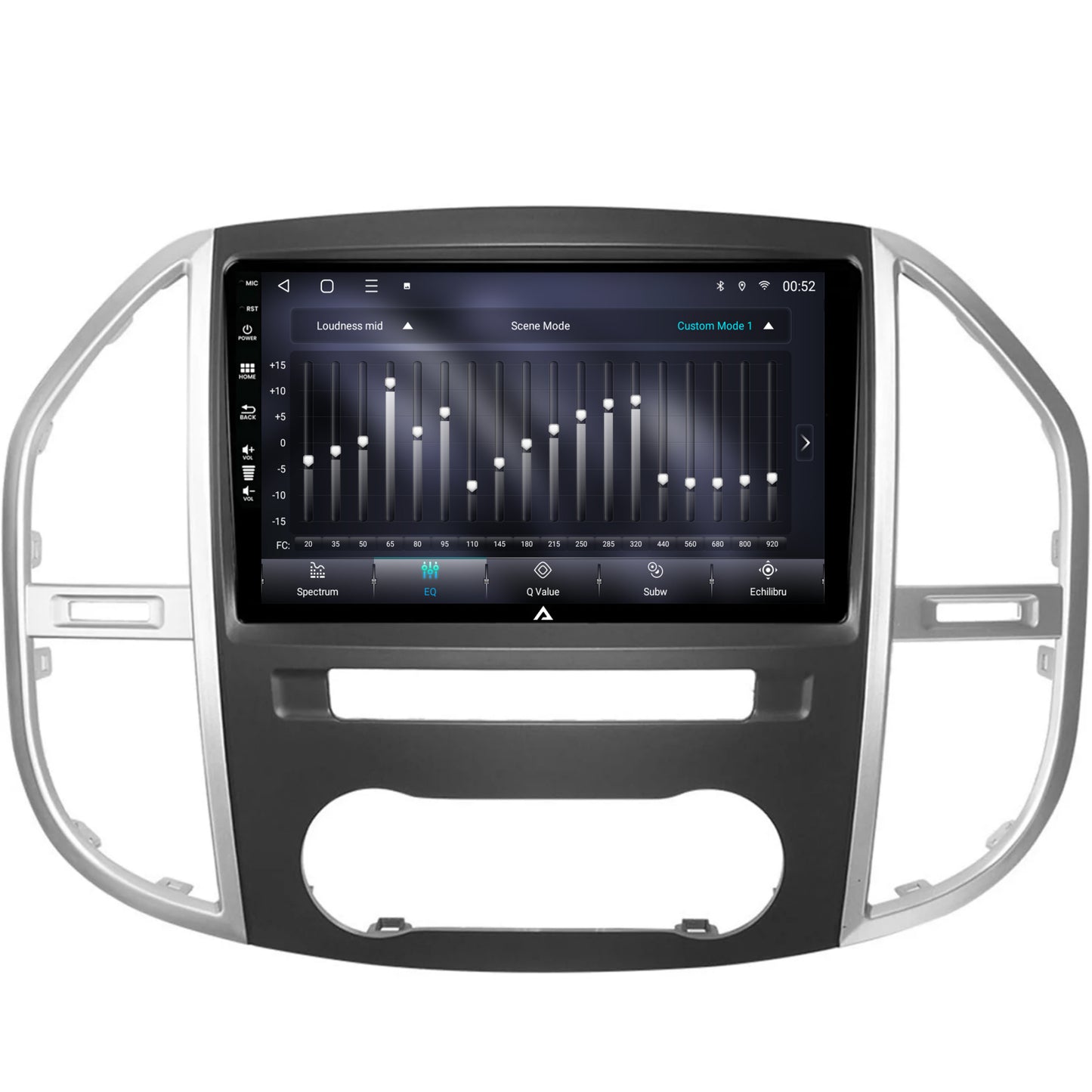 Navigatie Mercedes Benz Vito (2016+), Android, P-Octacore / 2GB RAM + 32GB ROM, 10.1 Inch - AD-BGP10002+AD-BGRKIT407v3