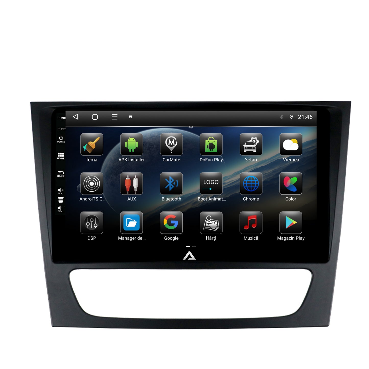 Navigatie Mercedes Benz W211/CLS, Android, E-Octacore / 2GB RAM + 32GB ROM, 9 Inch - AD-BGE9002+AD-BGRKIT415