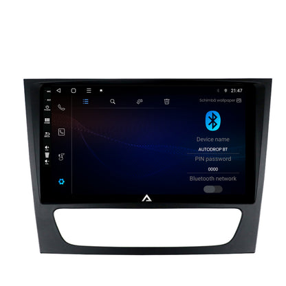 Navigatie Mercedes Benz W211/CLS, Android, E-Octacore / 2GB RAM + 32GB ROM, 9 Inch - AD-BGE9002+AD-BGRKIT415