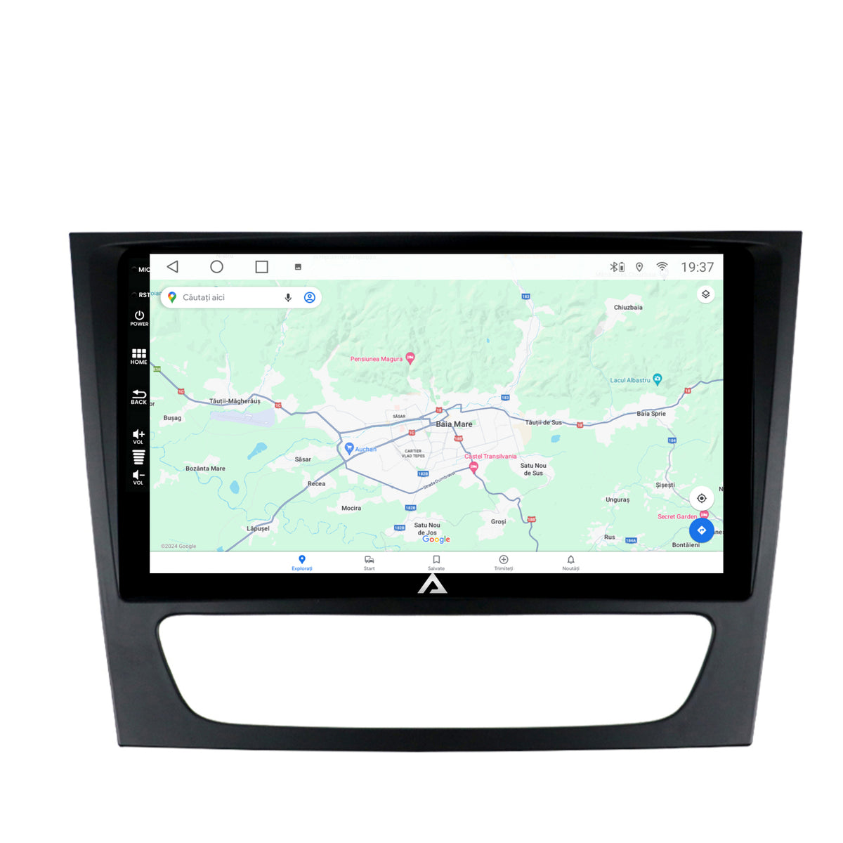 Navigatie Mercedes Benz W211/CLS, Android, A-Octacore / 4GB RAM + 64GB ROM, 9 Inch - AD-BGA9004+AD-BGRKIT415
