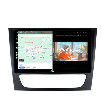 Navigatie Mercedes Benz W211/CLS, Android, A-Octacore / 4GB RAM + 64GB ROM, 9 Inch - AD-BGA9004+AD-BGRKIT415