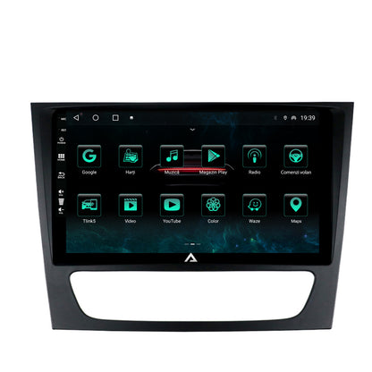 Navigatie Mercedes Benz W211/CLS, Android, A-Octacore / 4GB RAM + 64GB ROM, 9 Inch - AD-BGA9004+AD-BGRKIT415