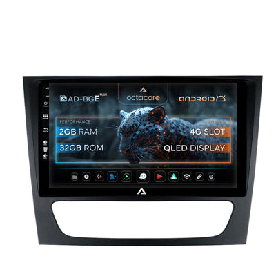 Navigatie Mercedes Benz W211/CLS, Android, E-Octacore / 2GB RAM + 32GB ROM, 9 Inch - AD-BGE9002+AD-BGRKIT415