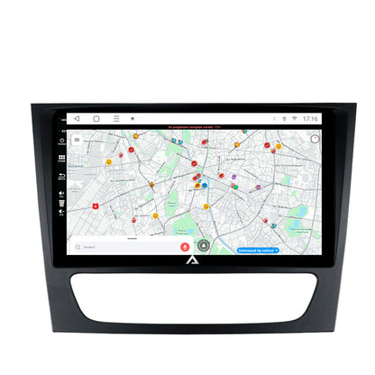 Navigatie Mercedes Benz W211/CLS, Android, P-Octacore / 2GB RAM + 32GB ROM, 9 Inch - AD-BGP9002+AD-BGRKIT415