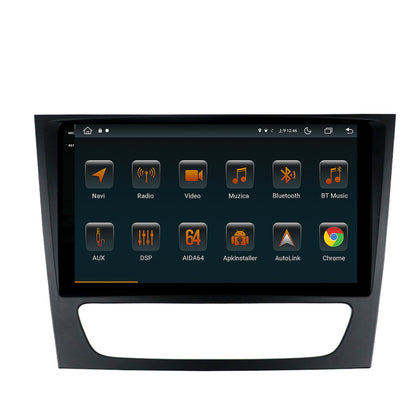 Navigatie Mercedes Benz W211/CLS, Android, V-Octacore / 4GB RAM + 64GB ROM, 9.5 Inch - AD-BGV9004+AD-BGRKIT415
