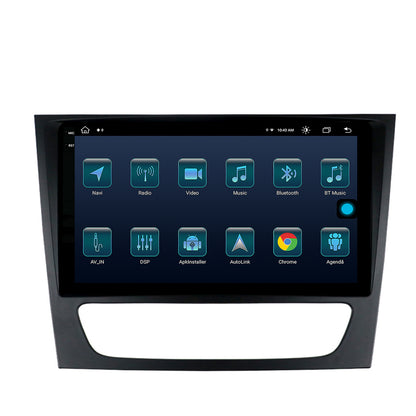 Navigatie Mercedes Benz W211/CLS, Android, X-Octacore / 8GB RAM + 256GB ROM, 9.5 Inch - AD-BGX9008+AD-BGRKIT415