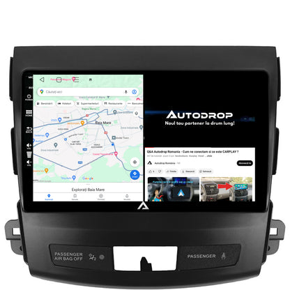 Navigatie Mitstubishi Outlander / Peugeot 4007 / Citroen C-Crosser, Android, E-Octacore / 2GB RAM + 32GB ROM, 9 Inch - AD-BGE9002+AD-BGRKIT276