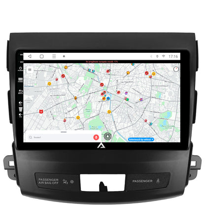 Navigatie Mitstubishi Outlander / Peugeot 4007 / Citroen C-Crosser, Android, P-Octacore / 2GB RAM + 32GB ROM, 9 Inch - AD-BGP9002+AD-BGRKIT276